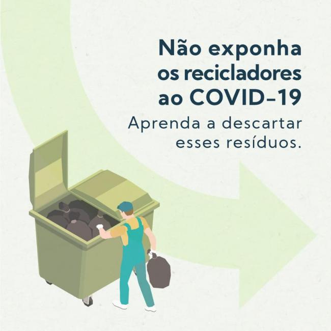 Não exponha os recicladores